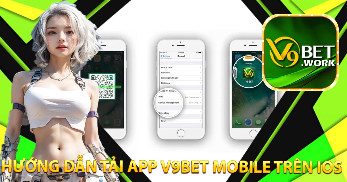 Hướng Dẫn Tải app V9BET mobile trên IOS 